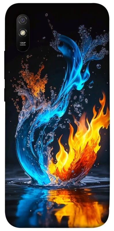 Чехол на Xiaomi Redmi 9A Water And Fire фото 1 из 1