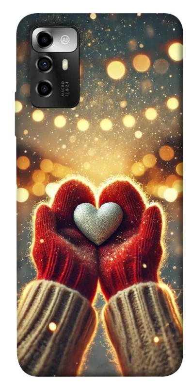 Чохол на ZTE Blade V40 Vita Heart in hand фото 1 з 1