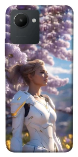 Чохол на Realme C30 Cyber space girl ver.1 фото 1 з 1