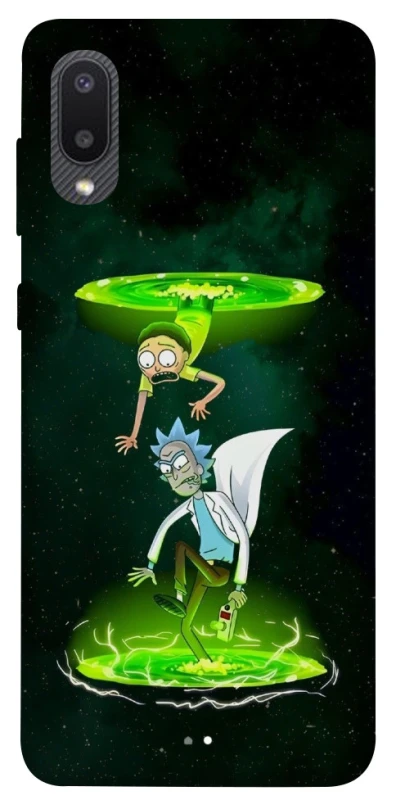 Чохол на Samsung Galaxy A02 Rick and Morty фото 1 з 1