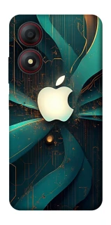 Чехол на ZTE Blade A34 4G Apple logo ver.4 фото 1 из 1