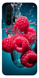 Чехол на Huawei Honor 20 Pro Малинка в воде фото 1 из 1