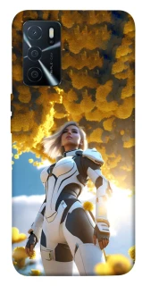 Чехол на Oppo A16s / A16 Cyber space girl ver.3 фото 1 из 1