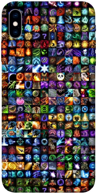 Чехол на Apple iPhone X (5.8") Abilities menu ver.1 фото 1 из 1