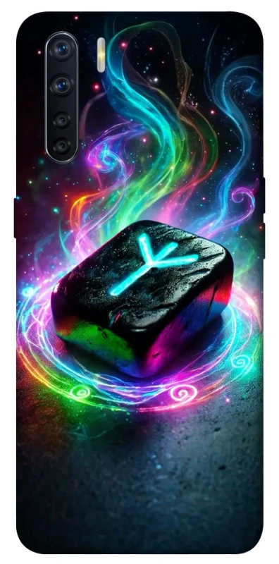 Чехол на Oppo A91 Руна Альгиз фото 1 из 1