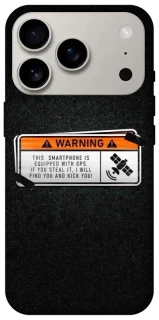 Чохол на Apple iPhone 17 Pro (6.3") Warning фото 1 з 1