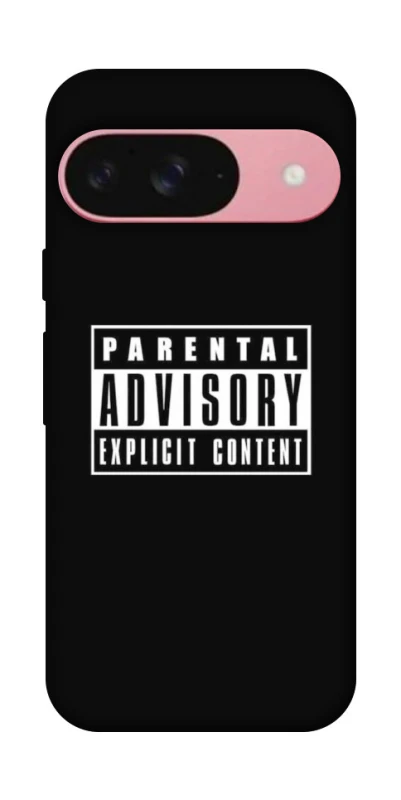 Чохол на Google Pixel 9 Parental Advisory Label фото 1 Чохол на Google Pixel 9 Parental Advisory Label фото 1 з 1
