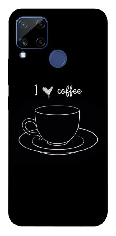 Чехол на Realme C15 Black coffee фото 1 из 1