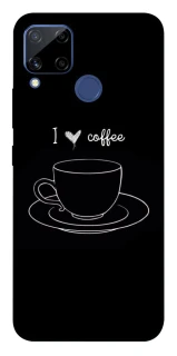 Чохол на Realme C15 Black coffee фото 1 з 1