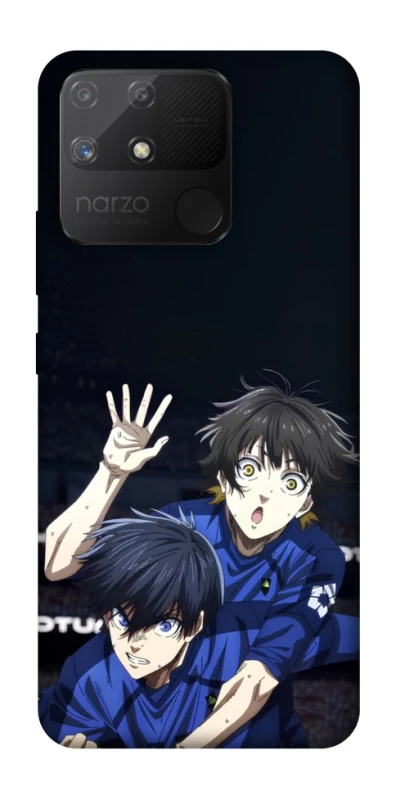 Чохол на Realme Narzo 50A Blue Lock v2 фото 1 з 1