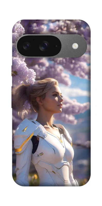 Чехол на Google Pixel 10 Cyber space girl ver.1 фото 1 из 1