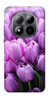 Чехол на Xiaomi Redmi Note 15 Pro 5G Фиолетовые тюльпаны фото 1 из 1