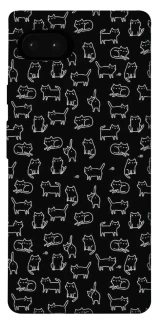 Чохол на Google Pixel 7a Black Cats фото 1 Чохол на Google Pixel 7a Black Cats фото 1 з 1