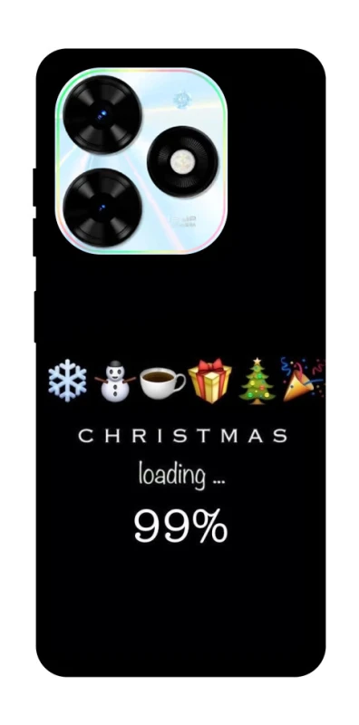 Чехол на TECNO Spark Go 2024 Christmas Loading фото 1 из 1