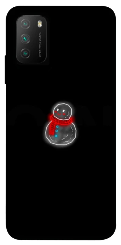 Чехол на Xiaomi Poco M3 Snowman фото 1 из 1