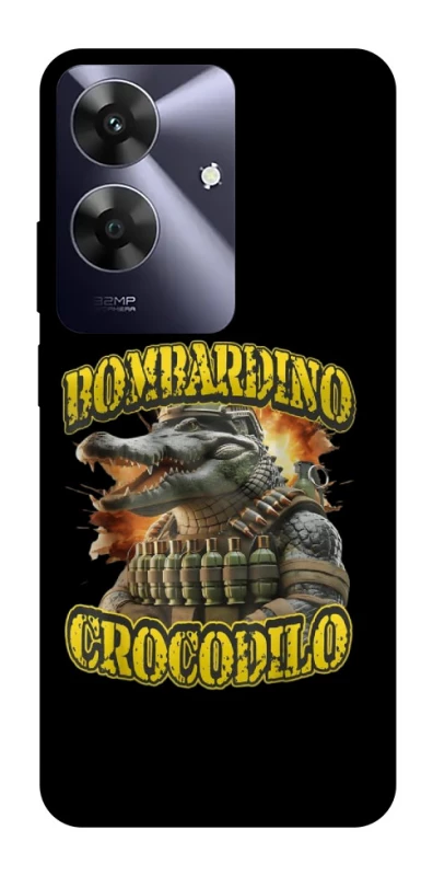 Чехол на Realme Note 60 Bombardino Crocodilo фото 1 из 1