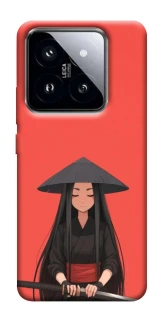Чохол на Xiaomi 14 Pro Red samurai фото 1 з 1