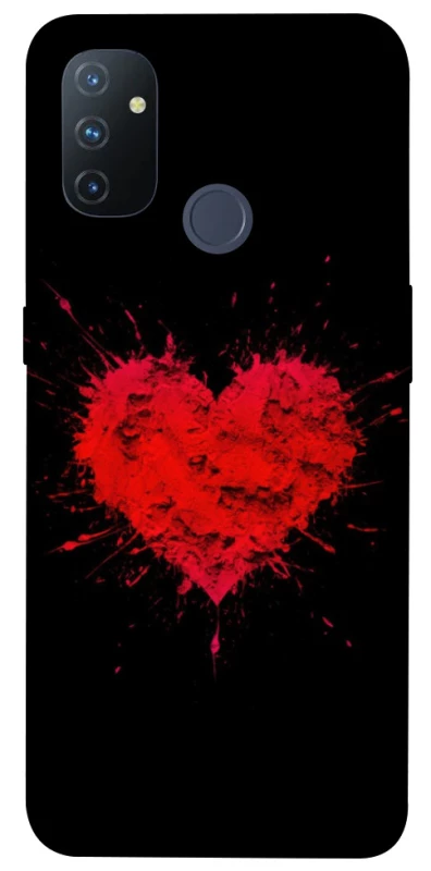 Чохол на OnePlus Nord N100 Splash heart фото 1 з 1