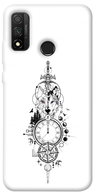 Чехол на Huawei P Smart (2020) Tattoo ver.8 фото 1 из 1