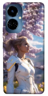 Чехол на TECNO Camon 19 Pro Cyber space girl ver.1 фото 1 из 1