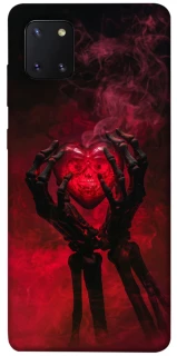 Чехол на Samsung Galaxy Note 10 Lite (A81) Heart in the hands of a skeleton фото 1 из 1