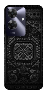 Чехол на Realme Note 60 Черный ковер фото 1 из 1