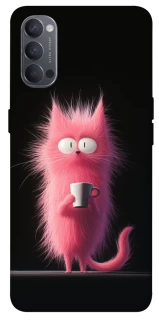 Чехол на Oppo Reno 4 Розовый котёнок фото 1 из 1
