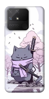 Чохол на Realme Narzo 50A Samurai cat фото 1 Чохол на Realme Narzo 50A Samurai cat фото 1 з 1