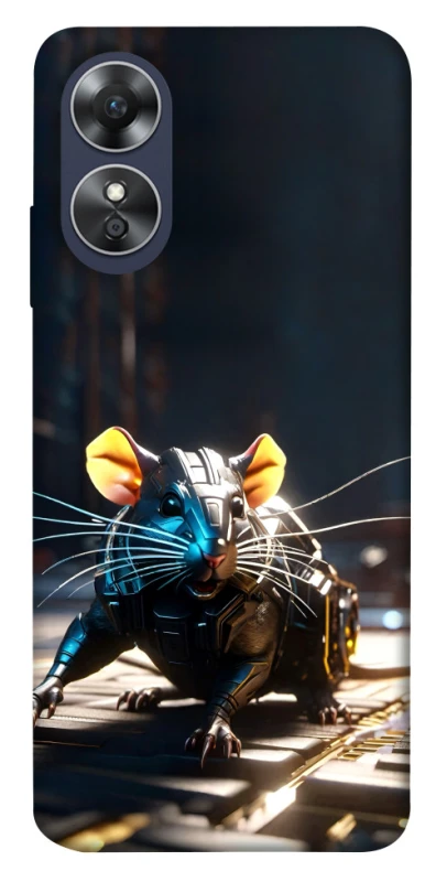 Чехол на Oppo A17 Cyber rat фото 1 из 1