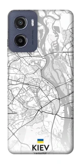 Чохол на Motorola Moto G05 Kiev white map фото 1 з 1