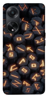 Чехол на Oppo A98 Огненые руны фото 1 из 1
