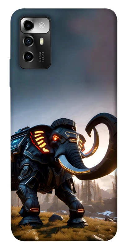 Чехол на ZTE Blade A72 Cyber ​​elephant фото 1 из 1