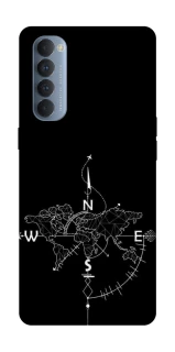 Чехол на Oppo Reno 4 Pro Travel Map фото 1 Чехол на Oppo Reno 4 Pro Travel Map фото 1 из 1