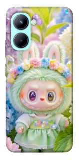 Чехол на Realme C33 Labubu & Flowers ver.2 фото 1 из 1