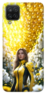 Чехол на Samsung Galaxy A12 Cyber space girl ver.2 фото 1 из 1