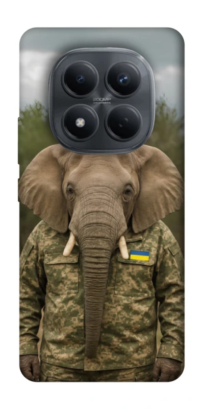 Чехол на Xiaomi Redmi Note 15 Pro 4G Слон защитник фото 1 из 1