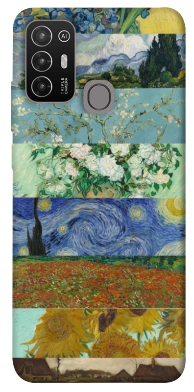 Чехол на ZTE Blade A52 Van Gogh aesthetics фото 1 из 1
