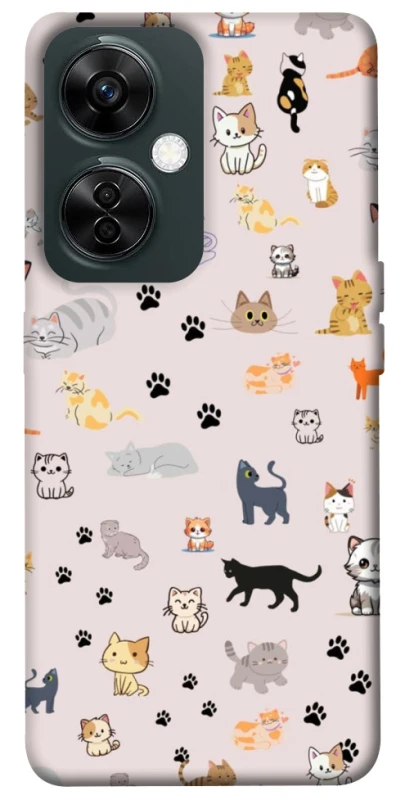 Чохол на OnePlus Nord CE 3 Lite Cat style ver.1 фото 1 з 1