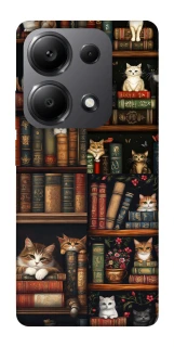Чохол на Xiaomi Redmi Note 13 Pro 4G Cats & Books фото 1 з 1