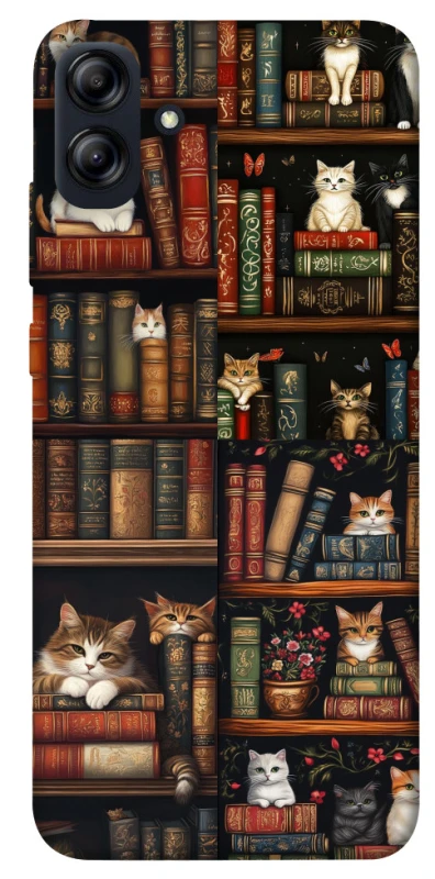 Чохол на Samsung Galaxy A04e Cats & Books фото 1 з 1