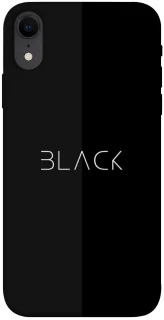 Чехол на Apple iPhone XR (6.1") Black фото 1 из 1