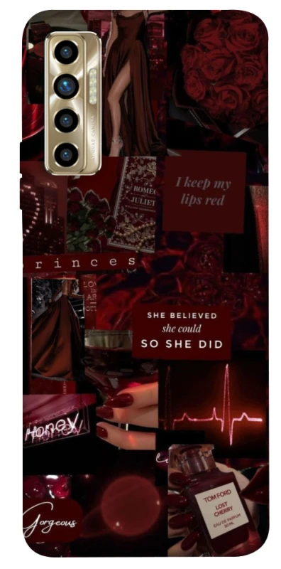 Чехол на TECNO Camon 17P Hot collage ver.2 фото 1 из 1