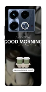 Чохол на Infinix Note 40 4G Thursday coffee фото 1 з 1