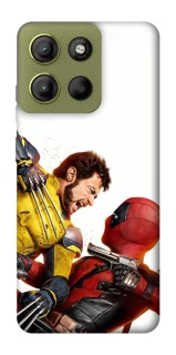 Чехол на Motorola Moto G15 4G Deadpool and Wolverine фото 1 из 1