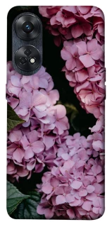 Чехол на Oppo Reno 8T 4G Розовые гартензии фото 1 из 1