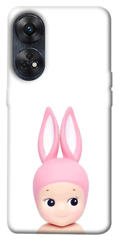Чохол на Oppo Reno 8T 4G Minimal Bunny Peek фото 1 з 1
