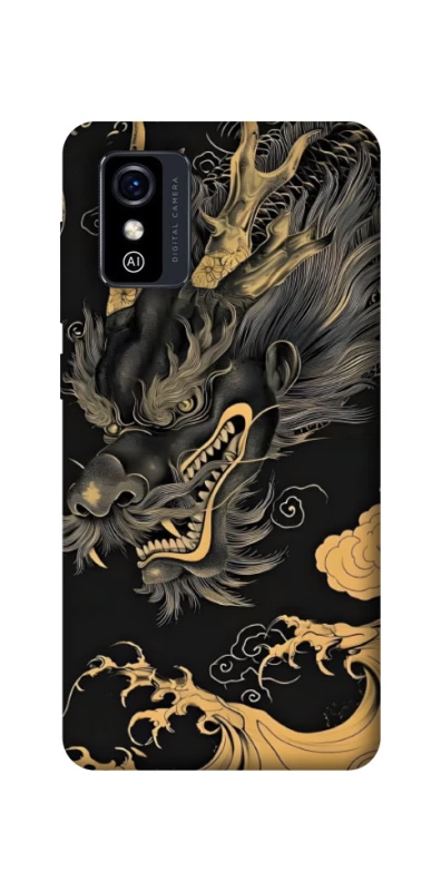 Чохол на ZTE Blade L9 gold dragon фото 1 з 1