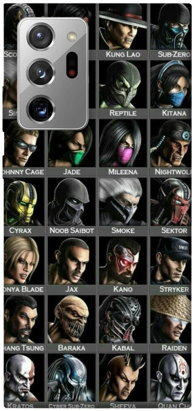 Чехол на Samsung Galaxy Note 20 Ultra Mortal Kombat фото 1 из 1