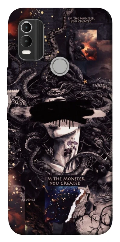 Чехол на Nokia C21 Plus Monster you created фото 1 из 1