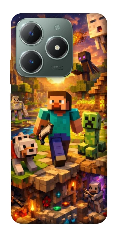 Чохол на Realme C61 Minecraft v6 фото 1 з 1